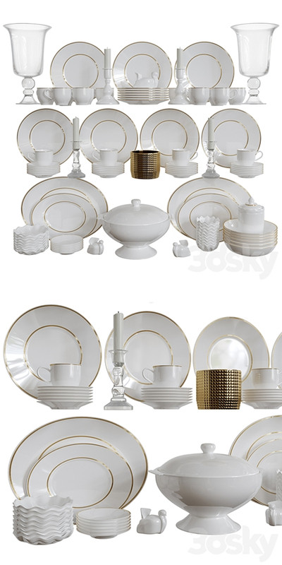 Set of Dishes 2